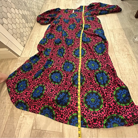 Elisamama Simi Dress Pop over Geometric print Size 2XL - Picture 11 of 15